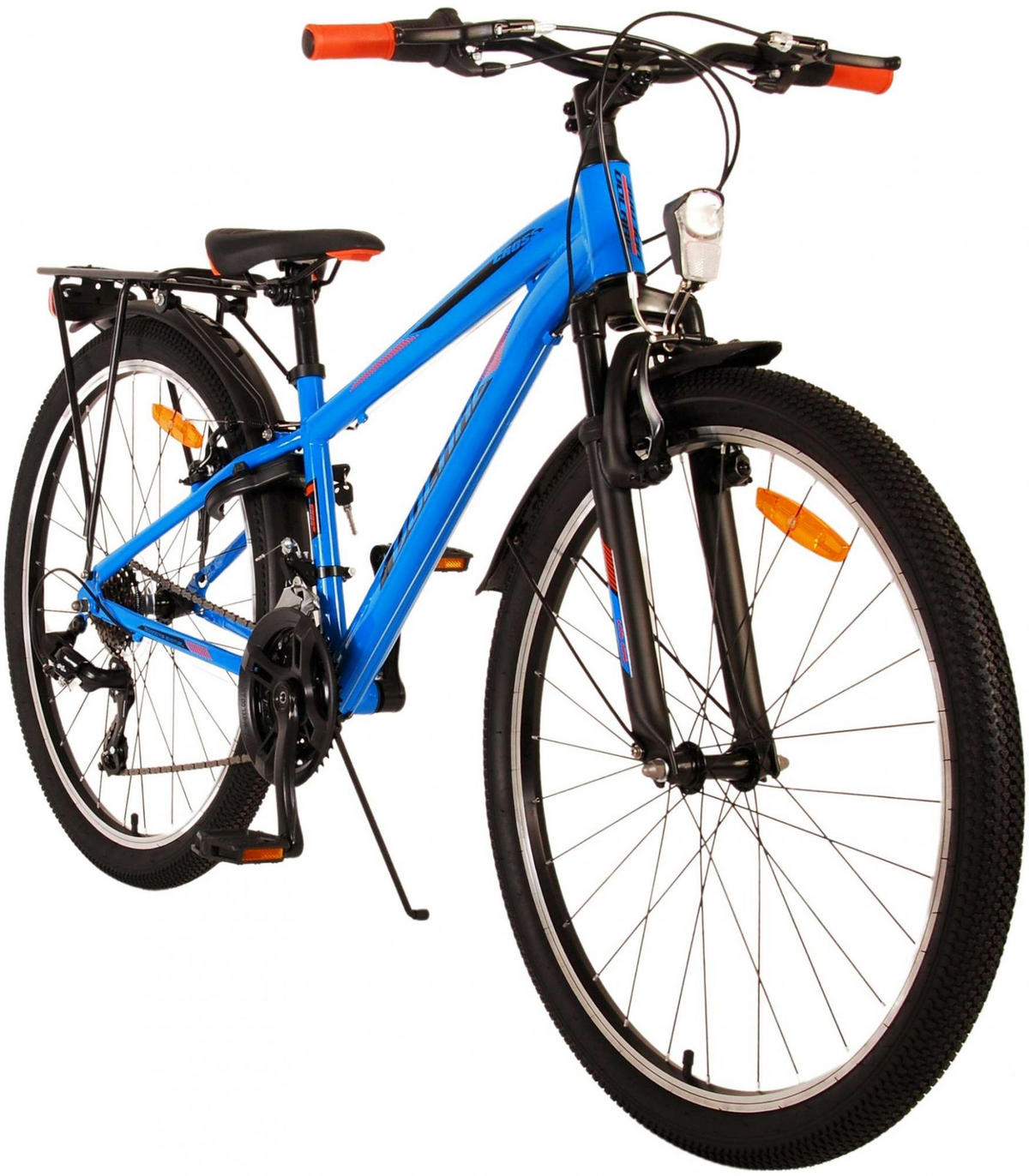 KINDERFAHRRAD Cross - Jungen - 2 Handbremsen - 26 Zoll - Blau - Blau, Metall (77cm) - TPFSports