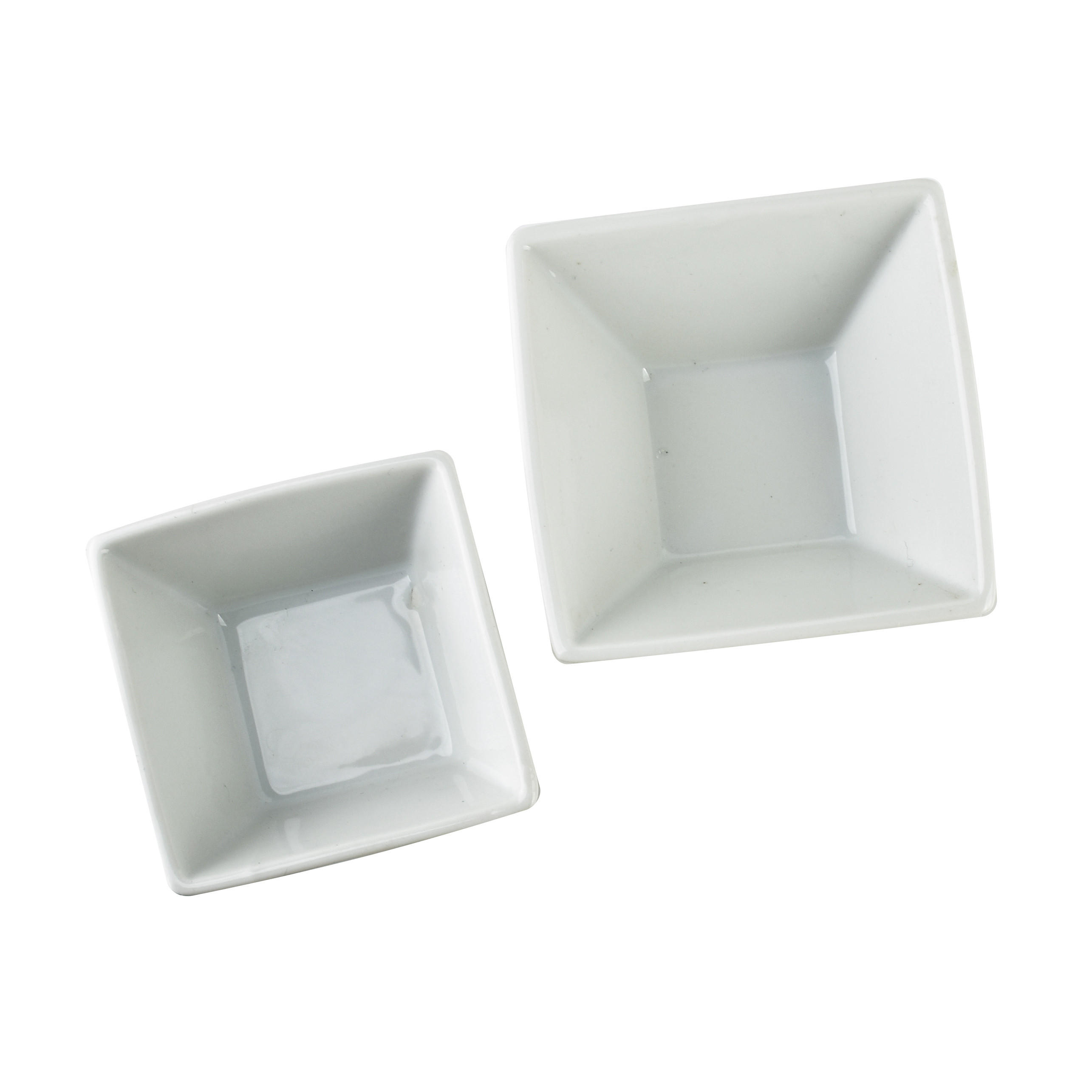 SCHALE Basic Weiß 12/12/6 cm Keramik - Weiß, Keramik (12/12/6cm) - Mondex