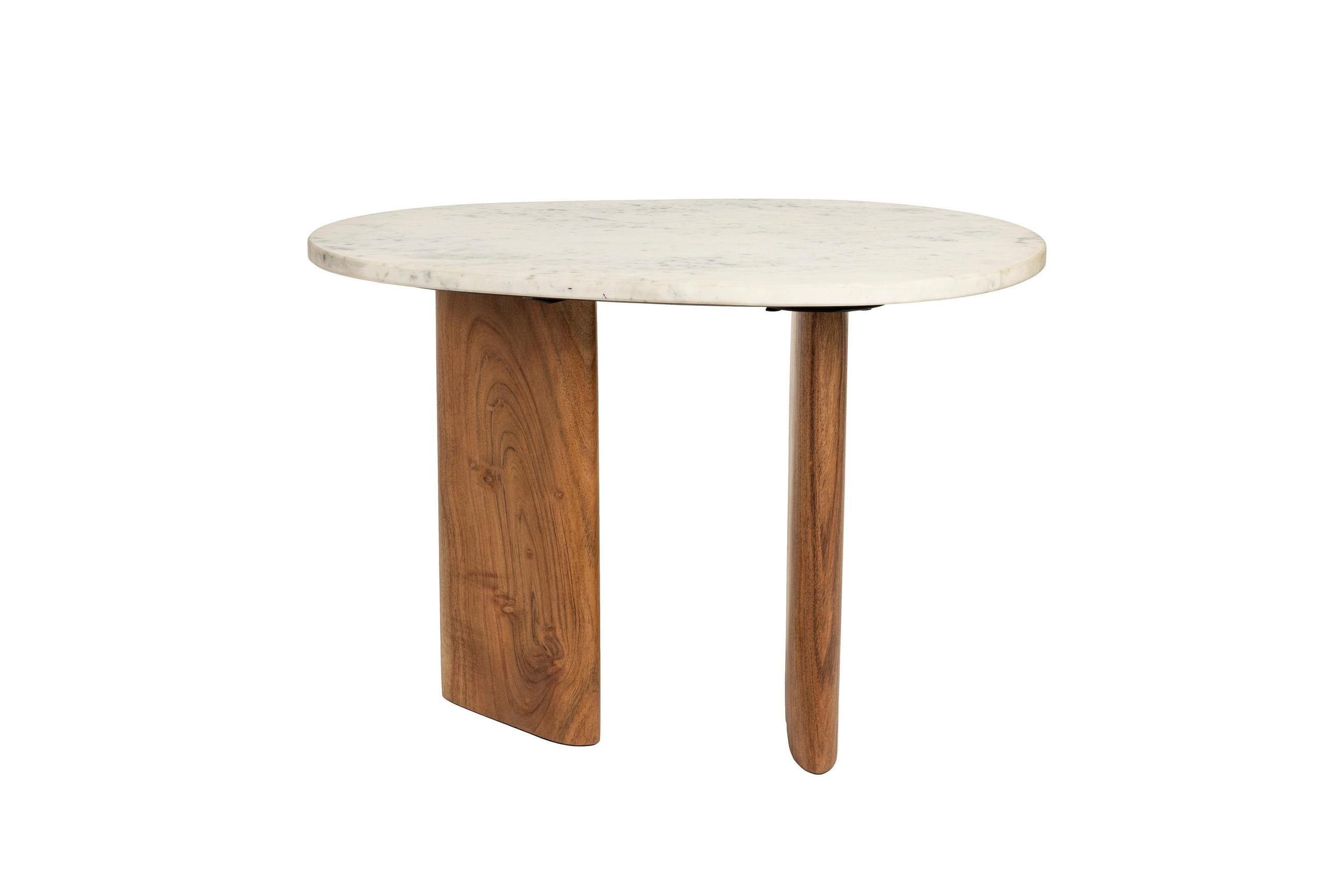 BEISTELLTISCH Tanda - Beige - 56/37/39 cm - Beige, Stein (56/37/39cm)