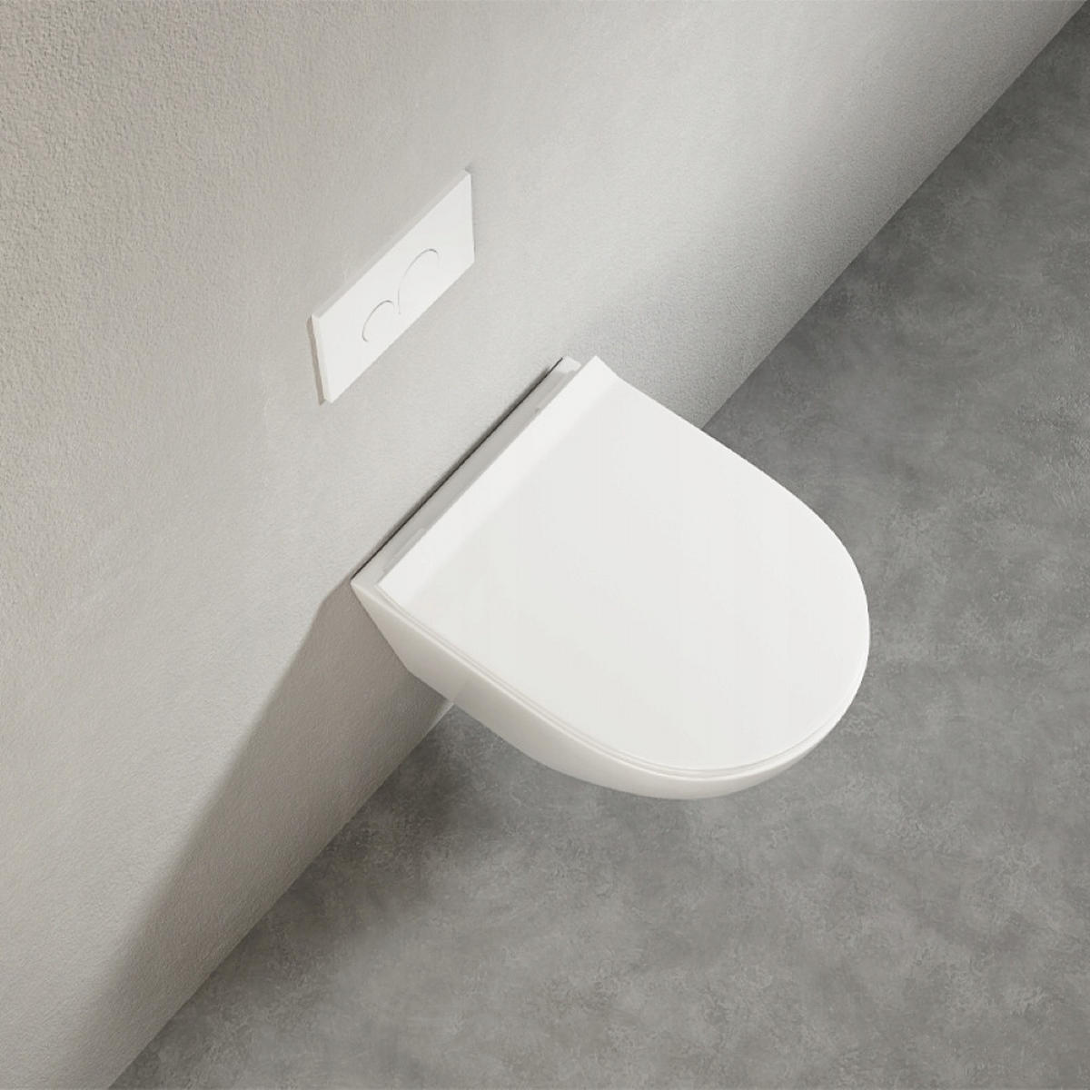 TOILETTENSCHÜSSEL weiß - Weiß, Keramik (36/33/49cm)