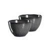 KERAMIKSCHALEN Matera Anthrazit ø 15.3 cm 2er Set - Grau, Keramik (15.3cm) - Leonardo Living