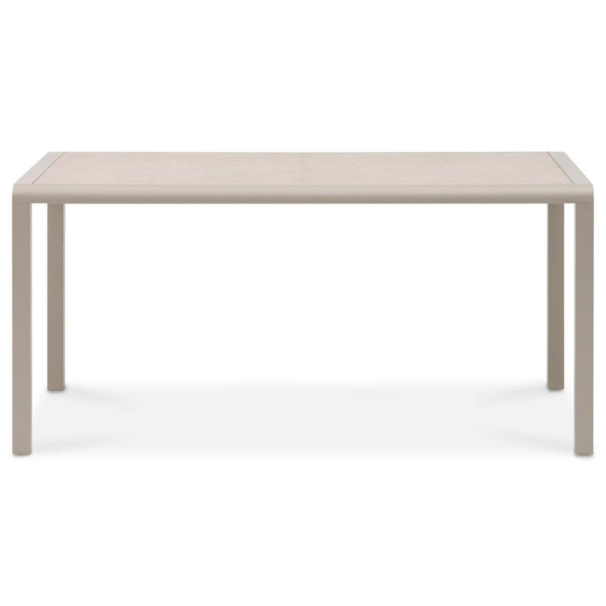 GARTENTISCH TRAPANI champagne - Champagner, Glas/Metall (90/160/75cm) - IDIMEX