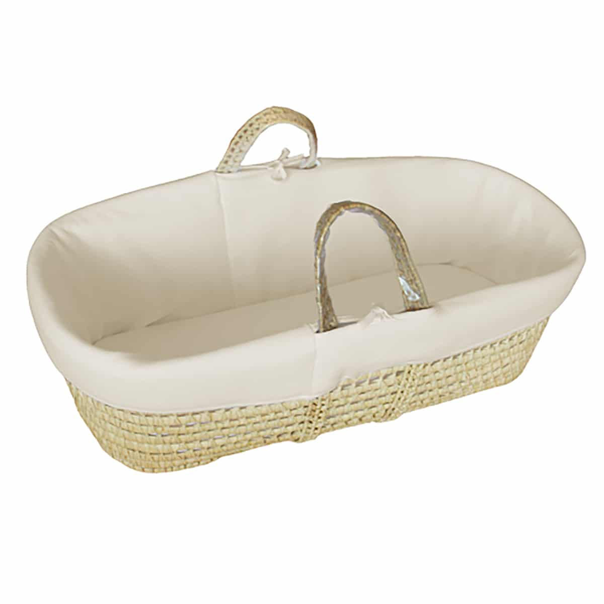BABYTRAGEKORB Bio-Baumwolle natur - Ecru, Naturmaterialien (29/78cm) - Premiers Moments