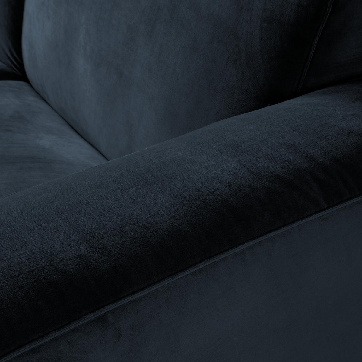 3-SITZER SOFA - Dunkelblau, Textil (240/75/96cm) - home24