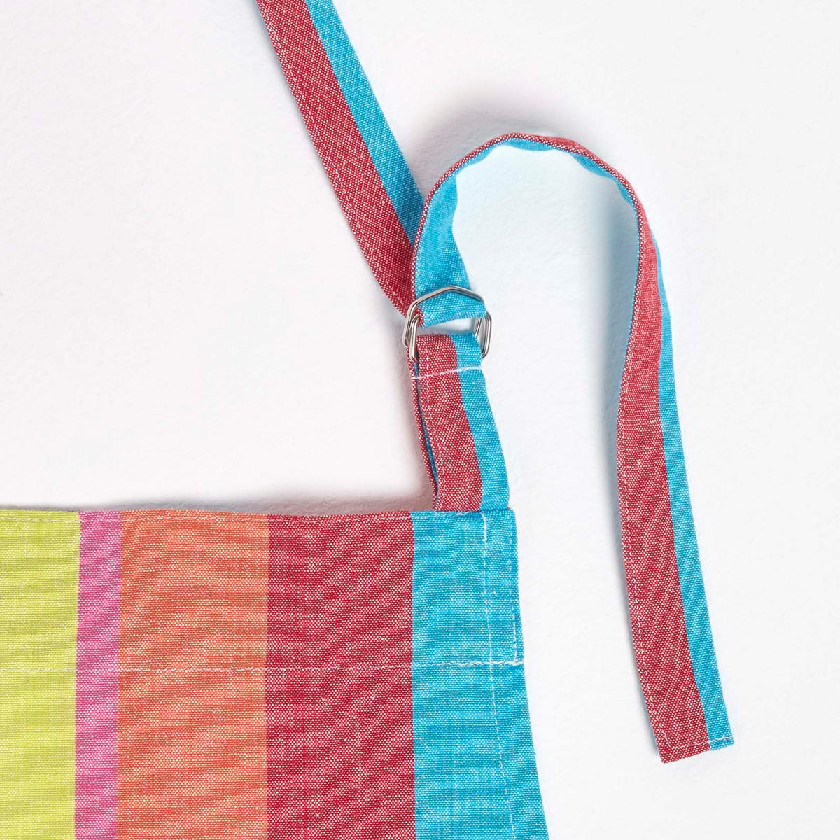 KOCHSCHÜRZE bunt gestreift, 100% Baumwolle - Multicolor, Textil (80/110cm) - Homescapes