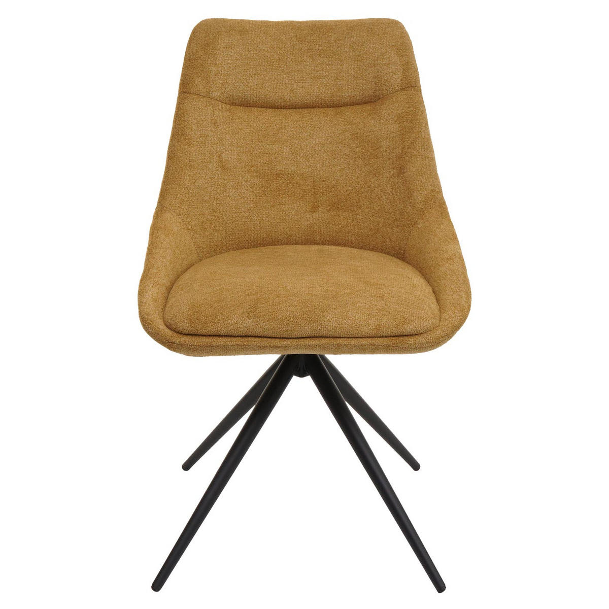 ESSZIMMERSTUHL Gelb 2er-Set - Currygelb/Gelb, Textil (51/86/60cm) - MCW