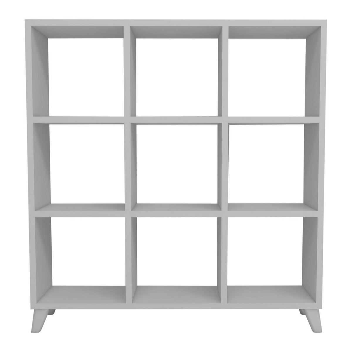 STANDREGAL Svedala - Weiß, Holzwerkstoff (88/100/20cm) - [en.casa]