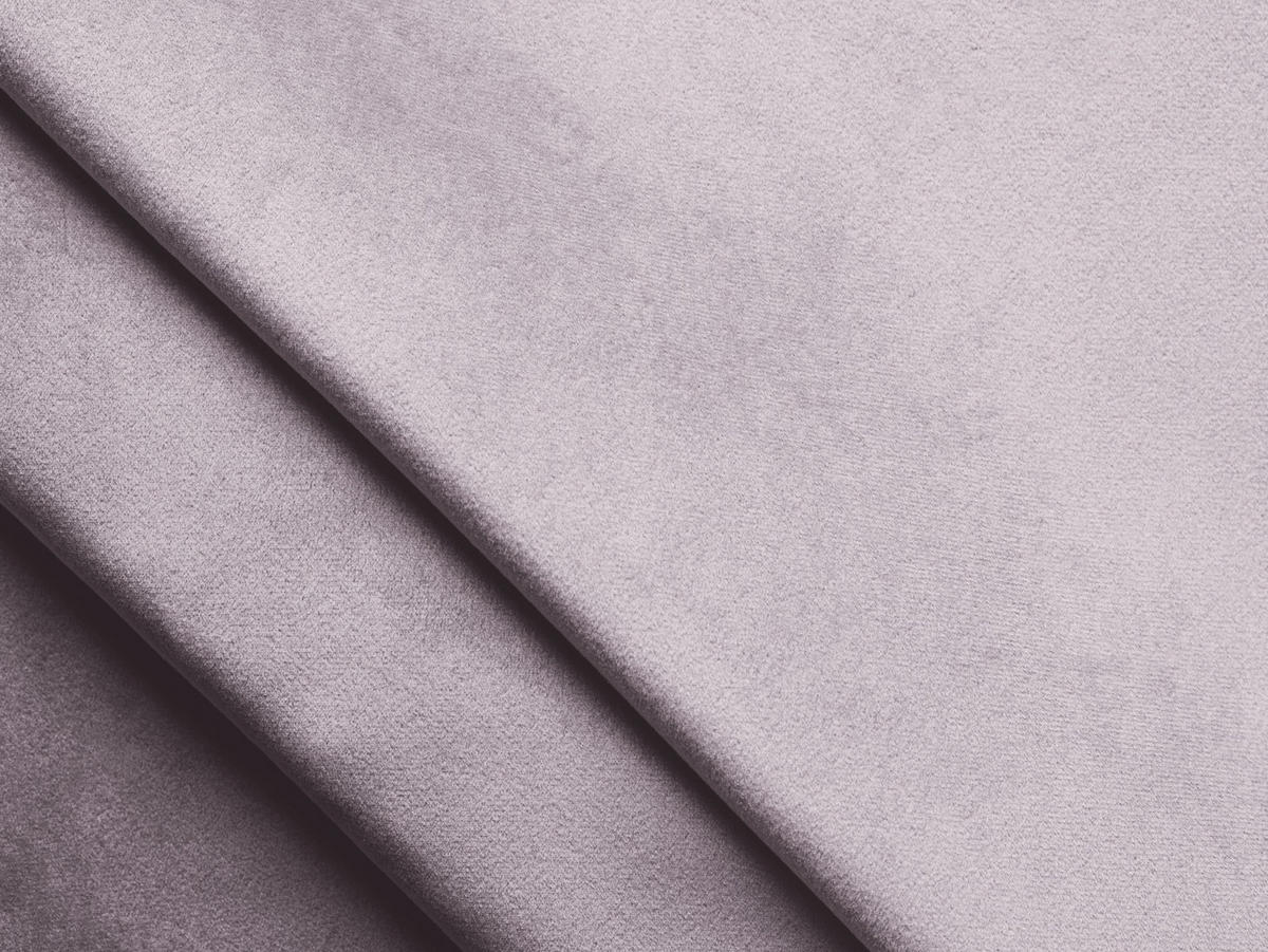 POUF Samt Stoff Violett - Lila/Flieder, Kunststoff/Textil (80/43/93cm) - Makamii