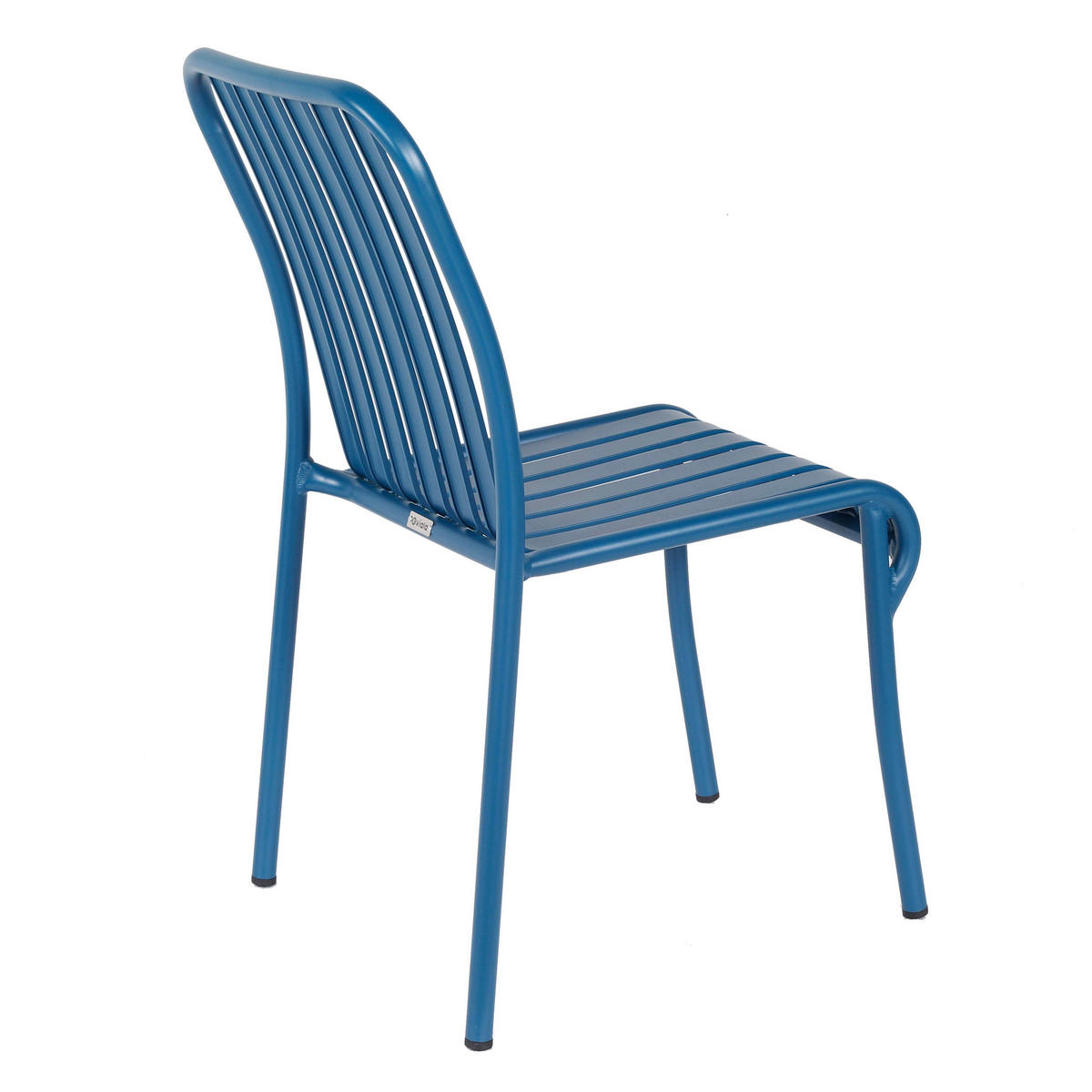 GARTENSTUHL, Blau - Blau, Metall (46/85/61cm) - Oviala