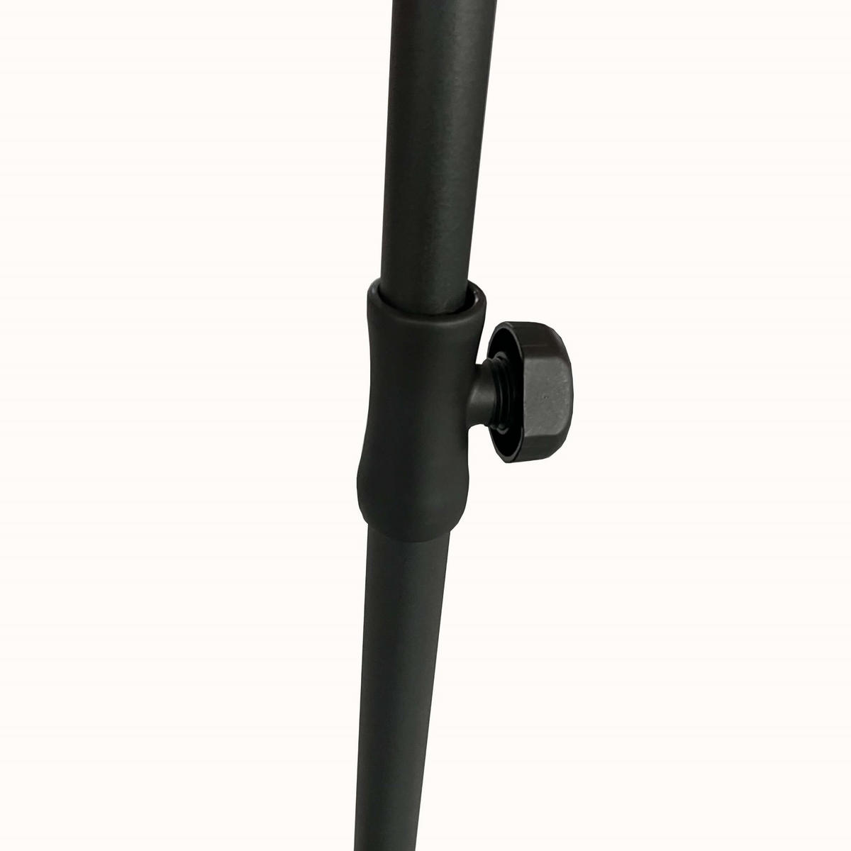 SONNENSCHRIM Beige 235/200 cm - Beige/Schwarz, Metall (200/125cm) - Akord