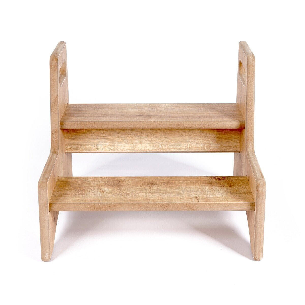 KINDERTRITT mit eichenoptik 34/43,5/36 cm - Eichefarben, Holzwerkstoff (34/36/43.5cm) - Calicosy