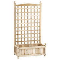 HOCHBEET, Tannenholz, Naturholz - Naturfarben, Holz (28/120/64cm) - Outsunny