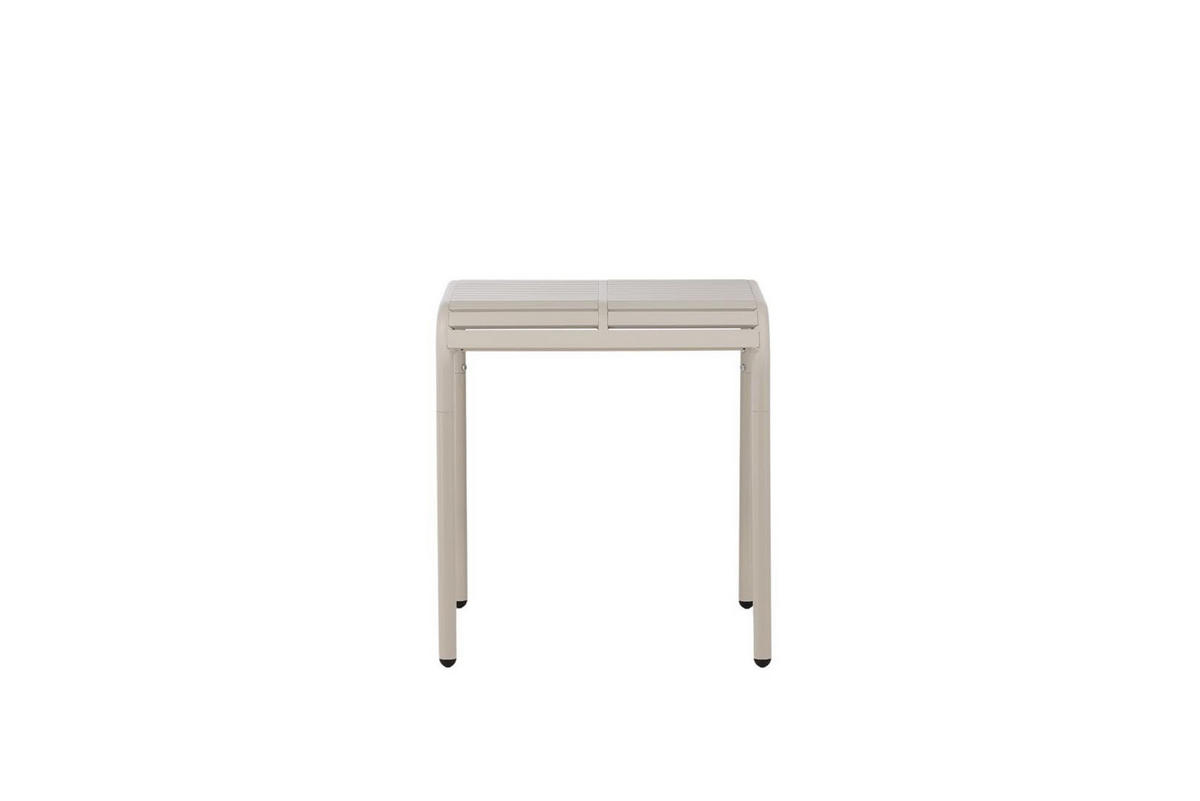 GARTENTISCH Beige - Beige, Holzwerkstoff (70/70/75cm) - ebuy24
