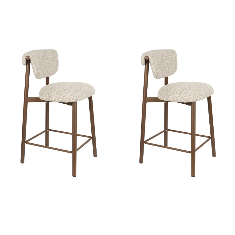 Novel Barhocker Beige 43.5x89.5x52.5 cm