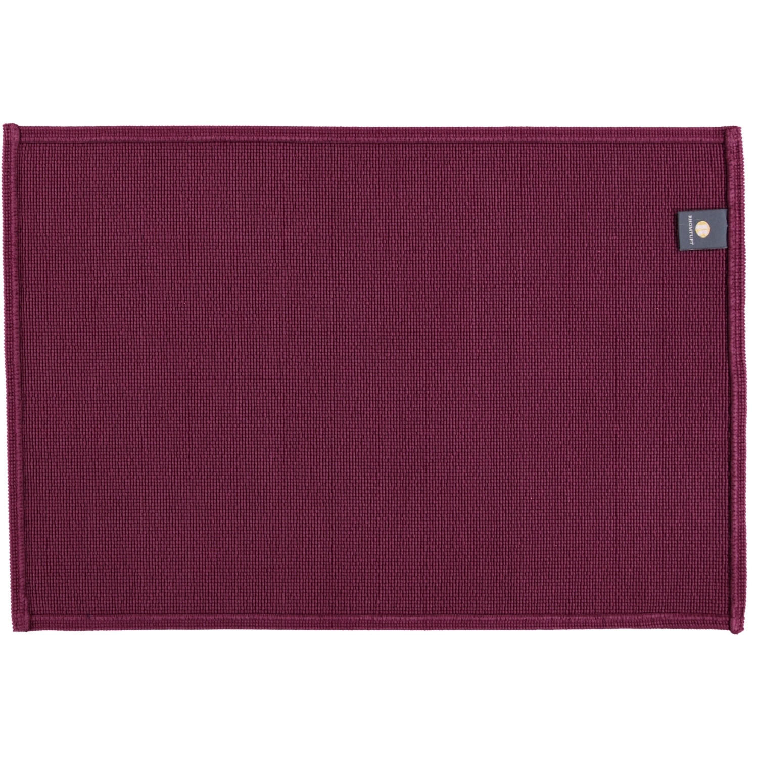 BADEMATTEN PLAIN BERRY - 237 - Lila, Textil (60/90cm) - Rhomtuft