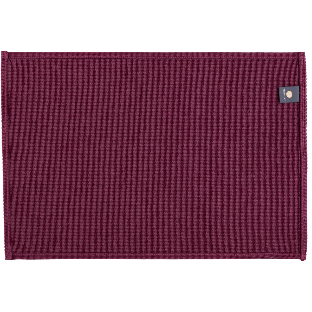 BADEMATTEN PLAIN BERRY - 237 - Lila, Textil (60/90cm) - Rhomtuft