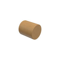 ENDSTÜCKE FÜR GARDINENSTANGEN 20 mm Ø, Feta Buche, Packung 2 Stück - Buchefarben, Holz (3.1/2.7/2.7cm) - INTERDECO