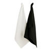 GESCHIRRTUCH-SET Disheri - Schwarz, Textil (45/65cm) - home&you
