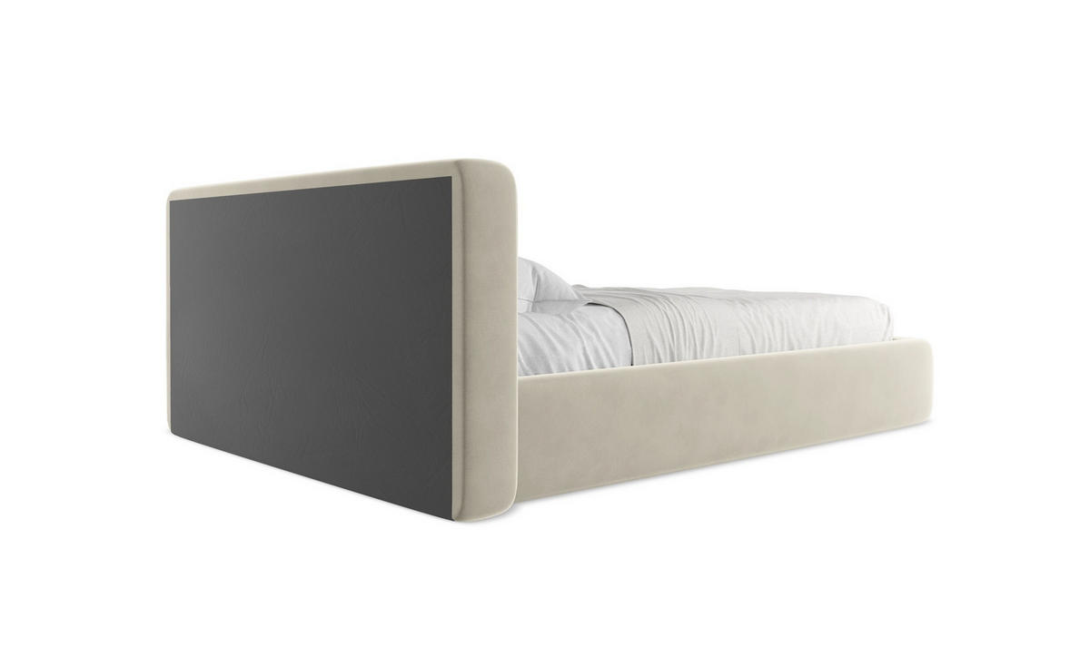 POLSTERBETT mit Bettkasten und Lattenrost 180x228 Grün - Dunkelgrün/Schwarz, Kunststoff/Textil (160/200cm) - Makamii