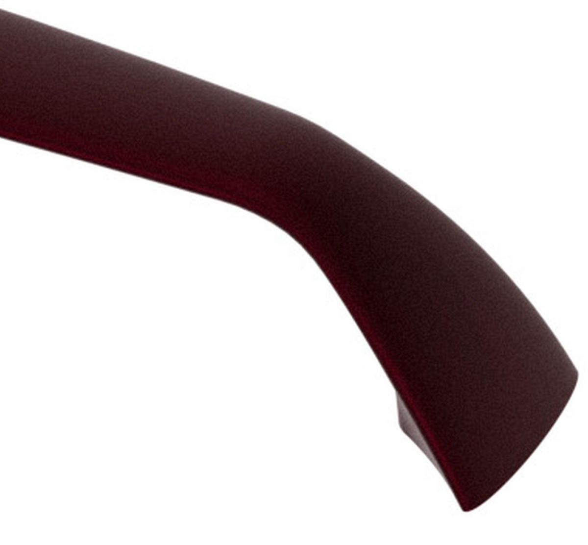 MÖBELGRIFF BA 128mm, Küchengriff Bordeaux matt, Schrankgriff Songo - Bordeaux, Metall (2/2.5/14.5cm) - Livingpoint24