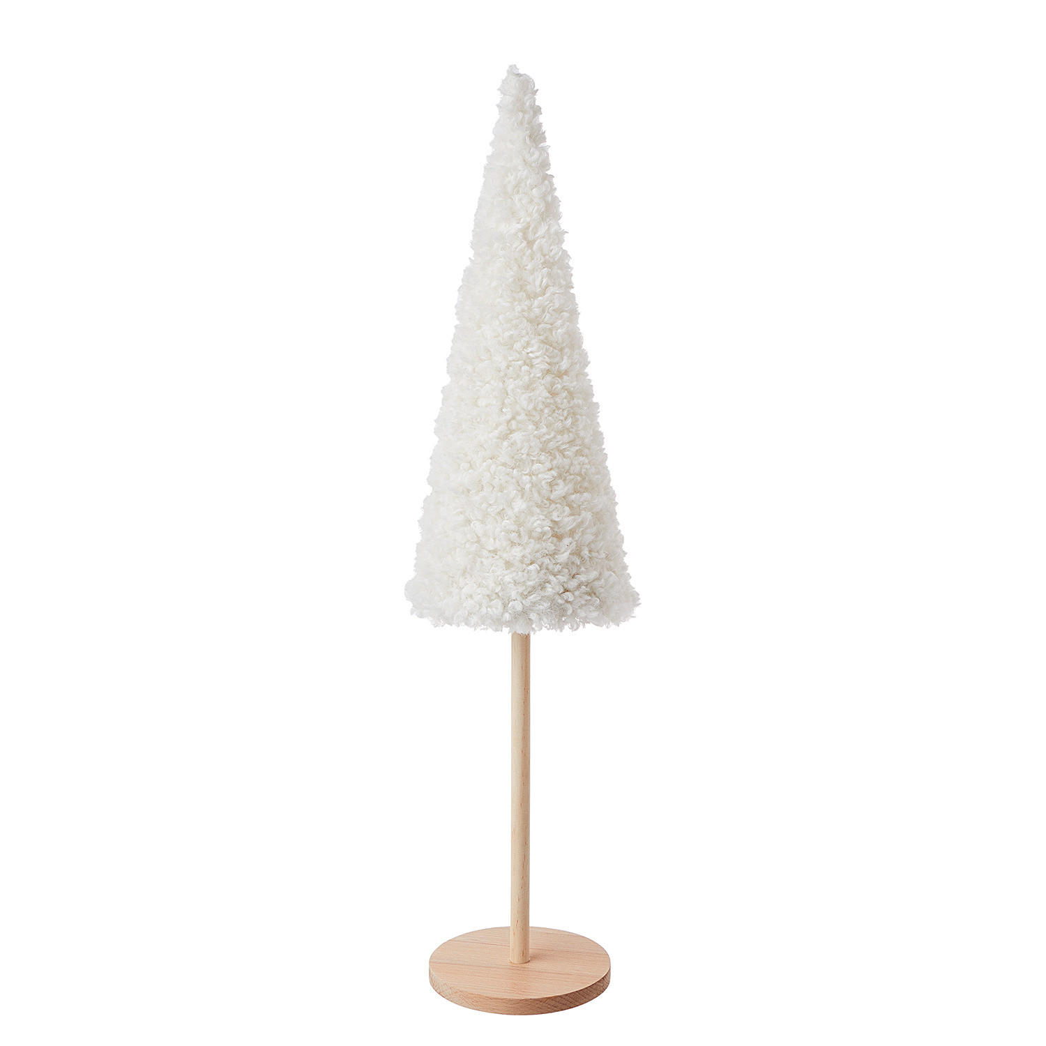 DEKO-TANNE Woody Forest - Creme, Holz (13/50/13cm) - Butlers