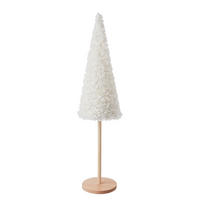 DEKO-TANNE Woody Forest - Creme, Holz (13/50/13cm) - Butlers