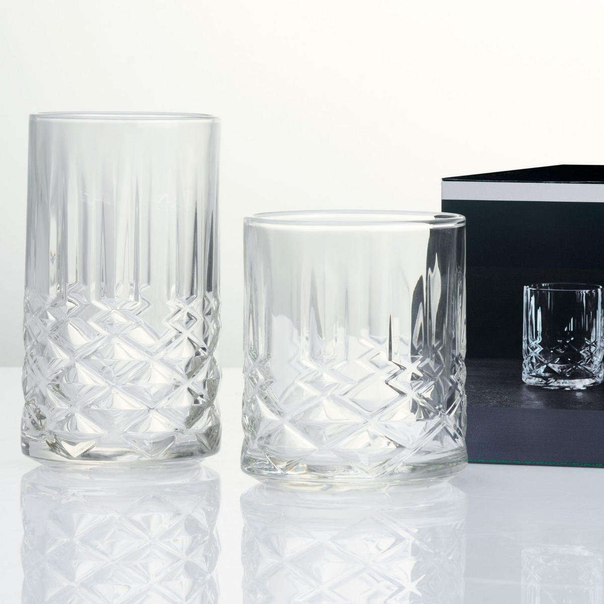 BARGLÄSER-SET Capri transparent 12er Set - Transparent, Glas - Ritzenhoff Breker