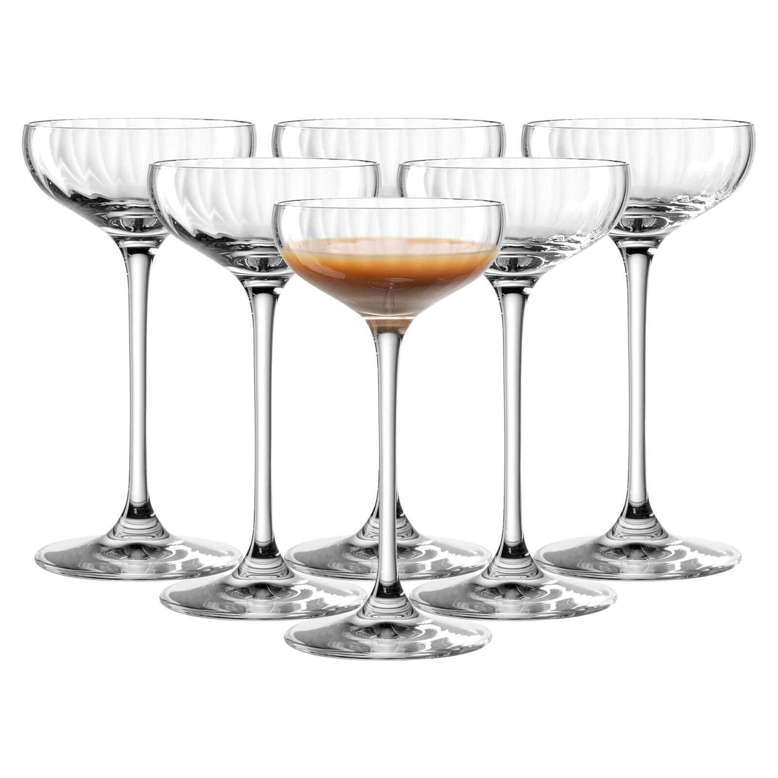 LIKÖRSCHALEN Poesia transparent 90 ml 6er Set - Transparent, Glas (0.09L) - Leonardo Living