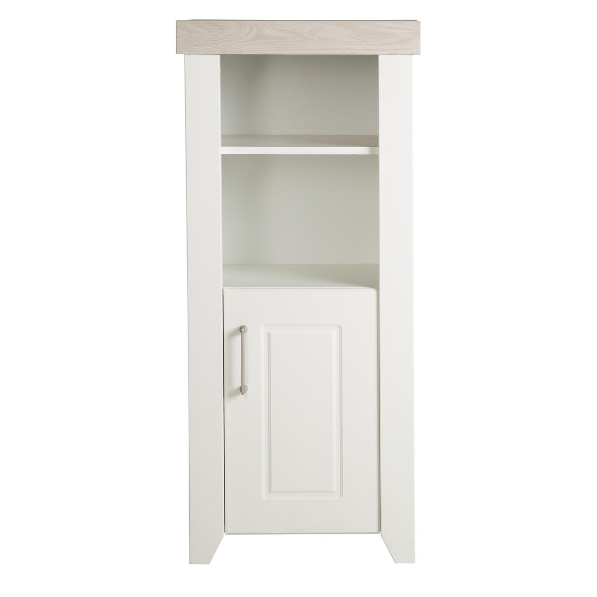 STANDREGAL Felicia - Weiß, Holzwerkstoff (49/115/42cm) - Roba