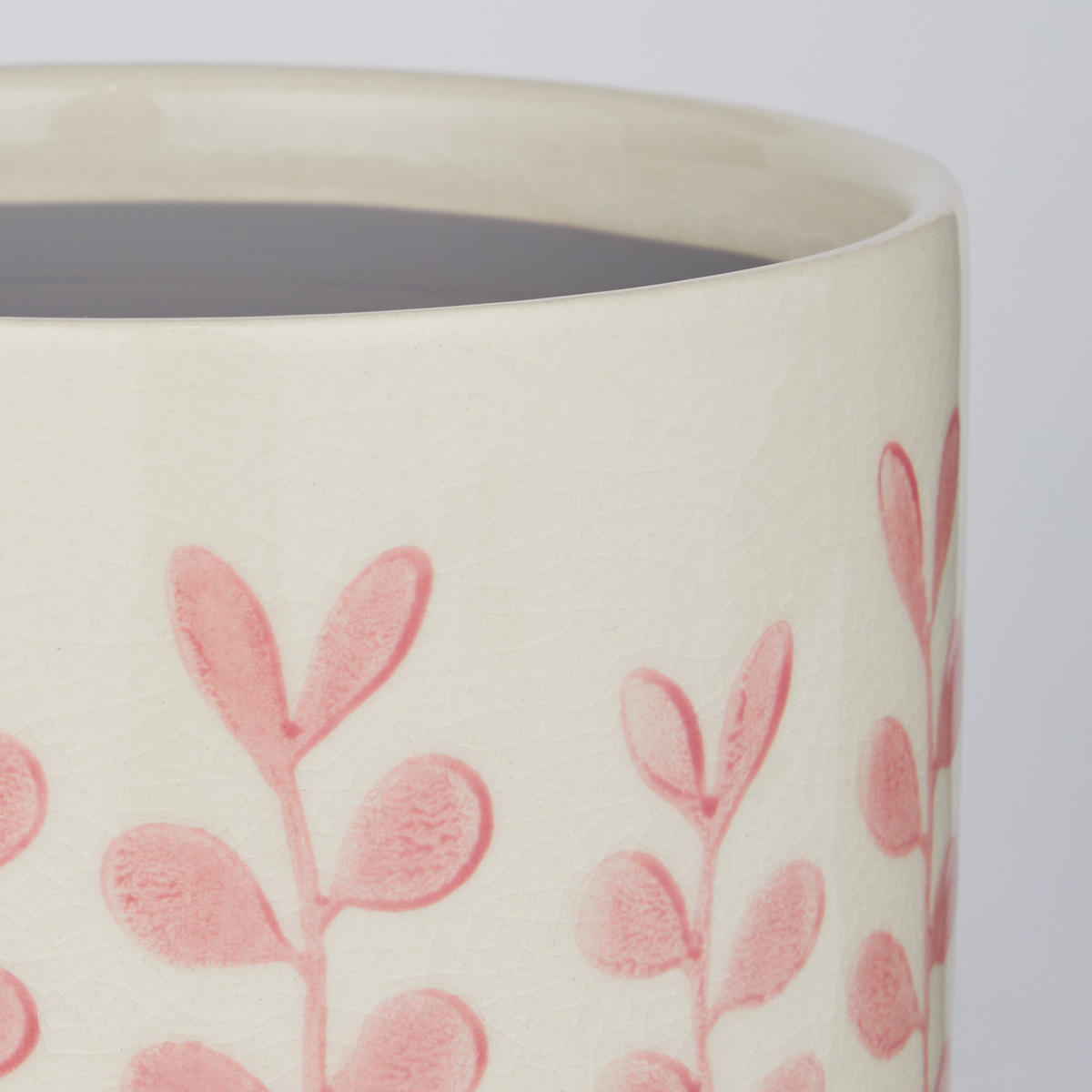 BLUMENTOPF New Delft - Rosa, Stein (14/14/14cm) - Butlers
