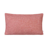 KISSENHÜLLE Bouclé cherry-rot 50/30 cm - Rot, Textil (30/50cm) - beties Heimtextil