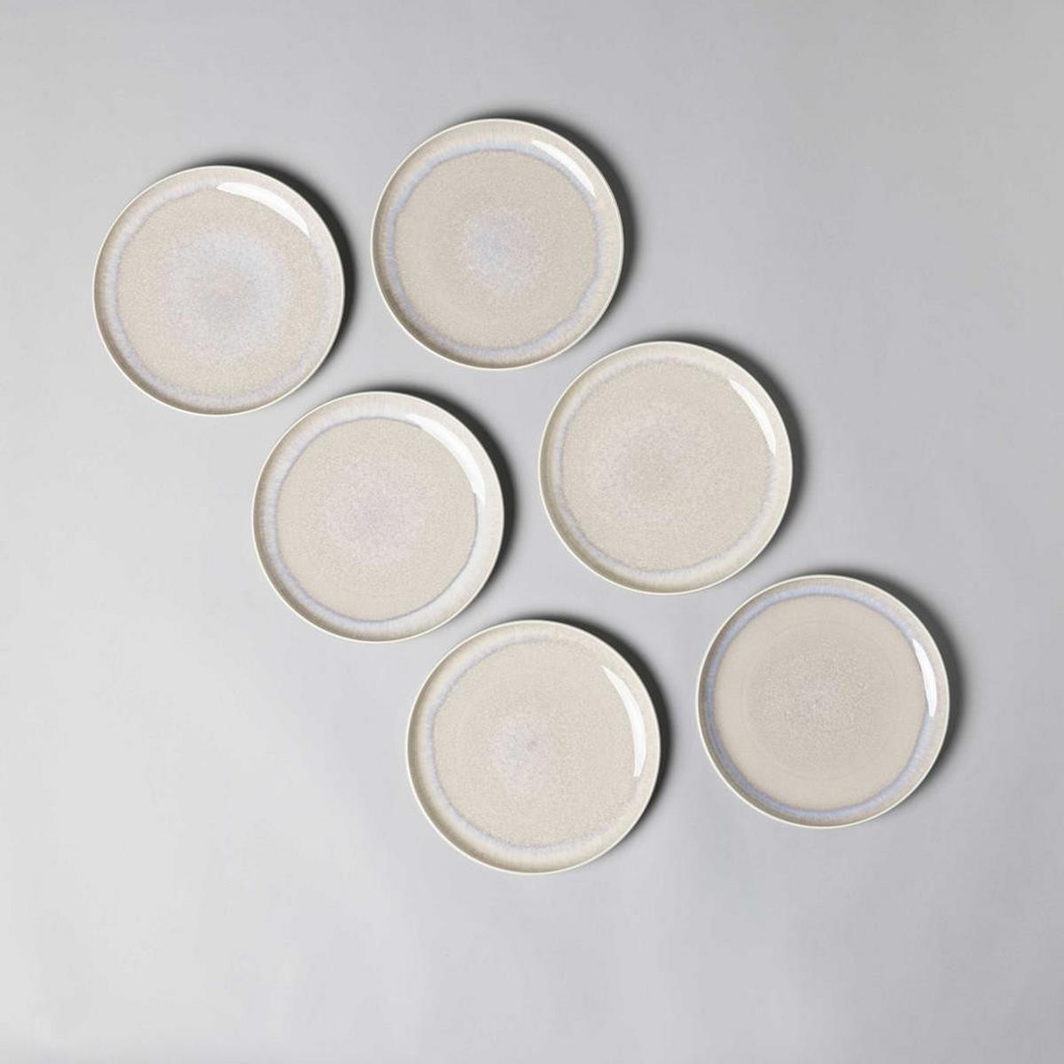SPEISETELLER Perlemor Sand beige ø 27,1 cm 6er Set - Beige, Keramik (27.1cm) - like.Villeroy & Boch