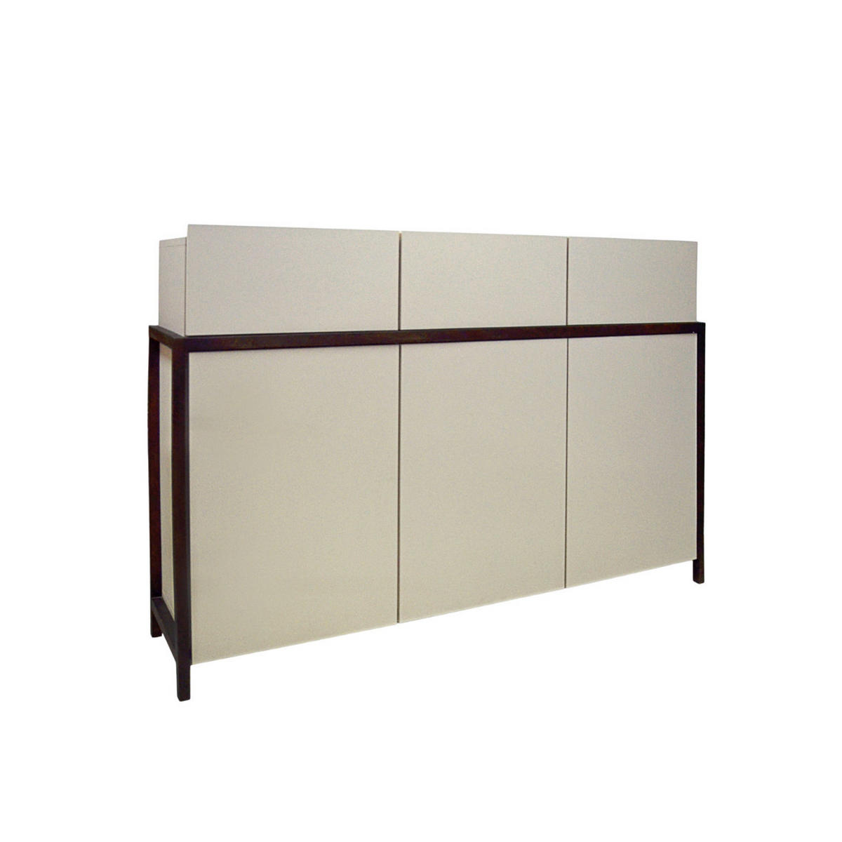 HOLZKOMMODE auf Beinen BOSTON I - Eichefarben, Holz (155/100/35cm) - Rawood Furniture