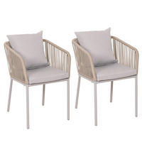 GARTENSTUHL Grau - Grau, Textil (55/75/55cm) - MCW