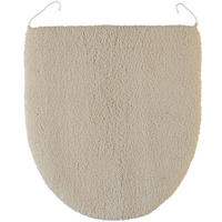 BADTEPPICHE SQUARE BEIGE - 42 - Beige, Textil (45/50cm) - Rhomtuft