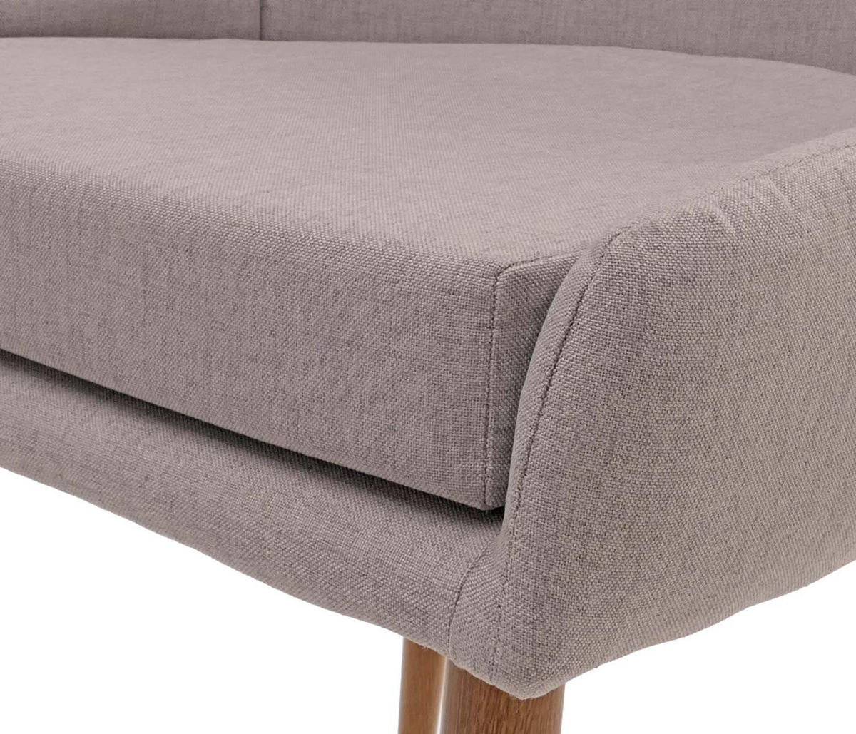 ESSZIMMERSTUHL Hellgrau 6er-Set - Hellgrau, Textil (50/92/60cm) - MCW