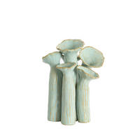 VASE Misurina - Blau - 24/21/31 cm - Blau, Keramik (31cm) - Light & Living