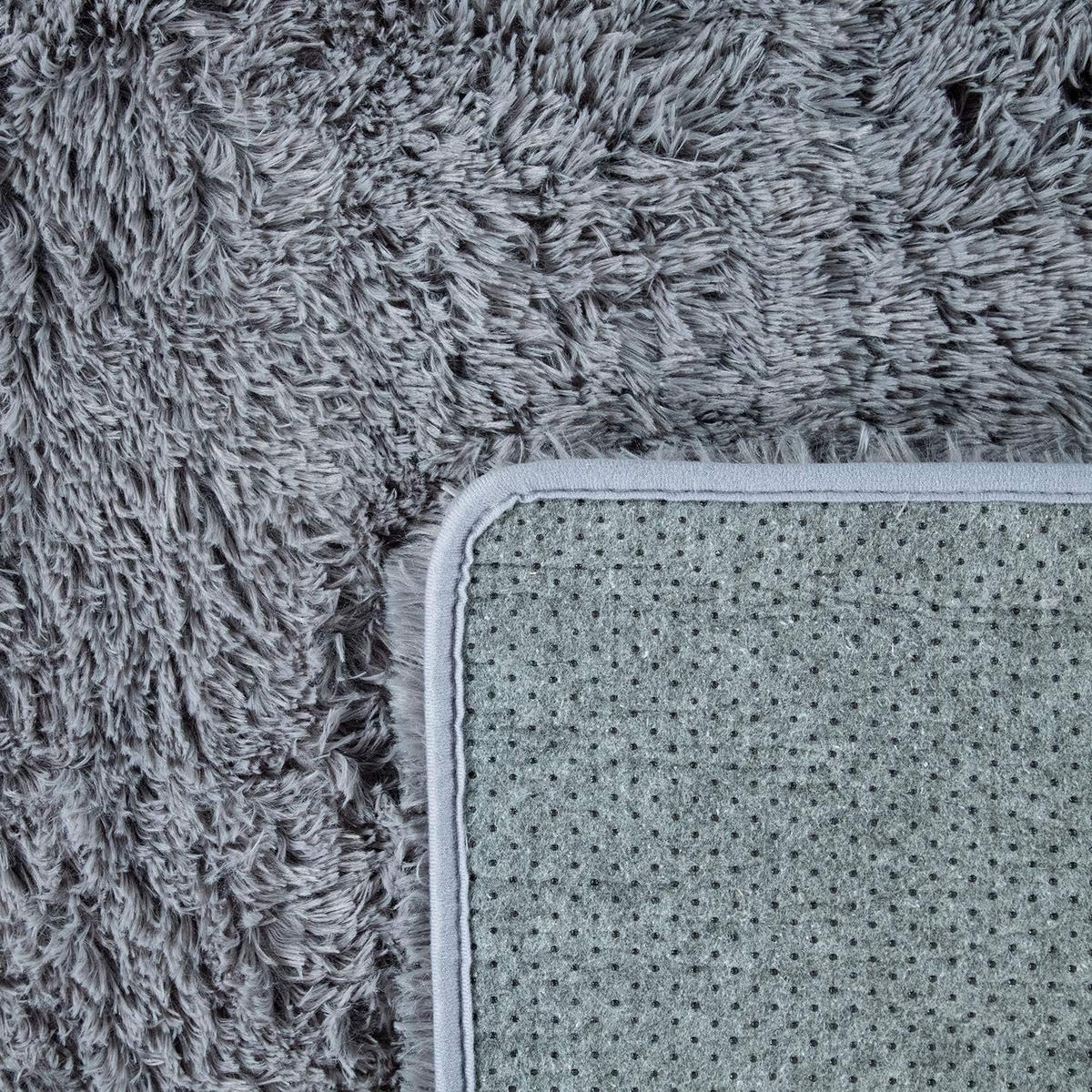 HOCHFLORTEPPICH 140/200 cm Silky 591 - Grau, Textil (140/200cm) - Paco Home