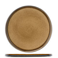 SPEISETELLER Quintana Amber ø 28 cm - Braun, Keramik (27.5cm) - Cosy & Trendy