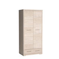 DREHTÜRENSCHRANK SALERNO 88/192/54 cm 2-türig Eichefarben - Eichefarben, Holzwerkstoff (88/192/54cm) - MASSENO