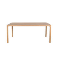 ESSTISCH Storm 160x90 cm Natural - Naturfarben, Holz (160/90/75cm) - Zuiver