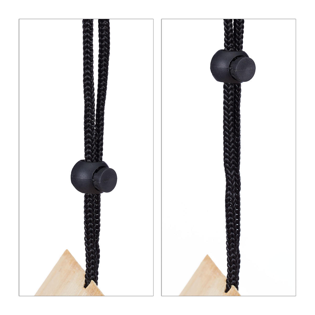 VOGELHAUS - Hellbraun, Holz/Metall (23.5/16/12cm) - Relaxdays