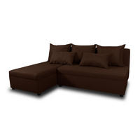 ECKSOFA Pono - Braun, Holz/Textil (205/142cm) - Sofnet