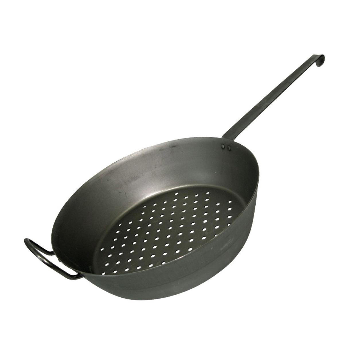 BRATPFANNE 0569-023 - Schwarz, Metall (32cm) - Riess