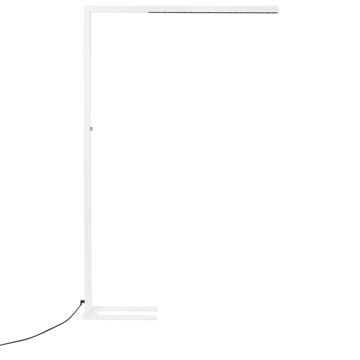 STEHLAMPE Mensa 30/121/194 cm - Weiß, Metall (30/121/194cm) - Beliani