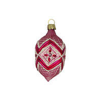 CHRISTBAUMSCHMUCK Ornamentei rosenholz matt 6 cm - Multicolor, Metall (0.1/6/0.1cm)