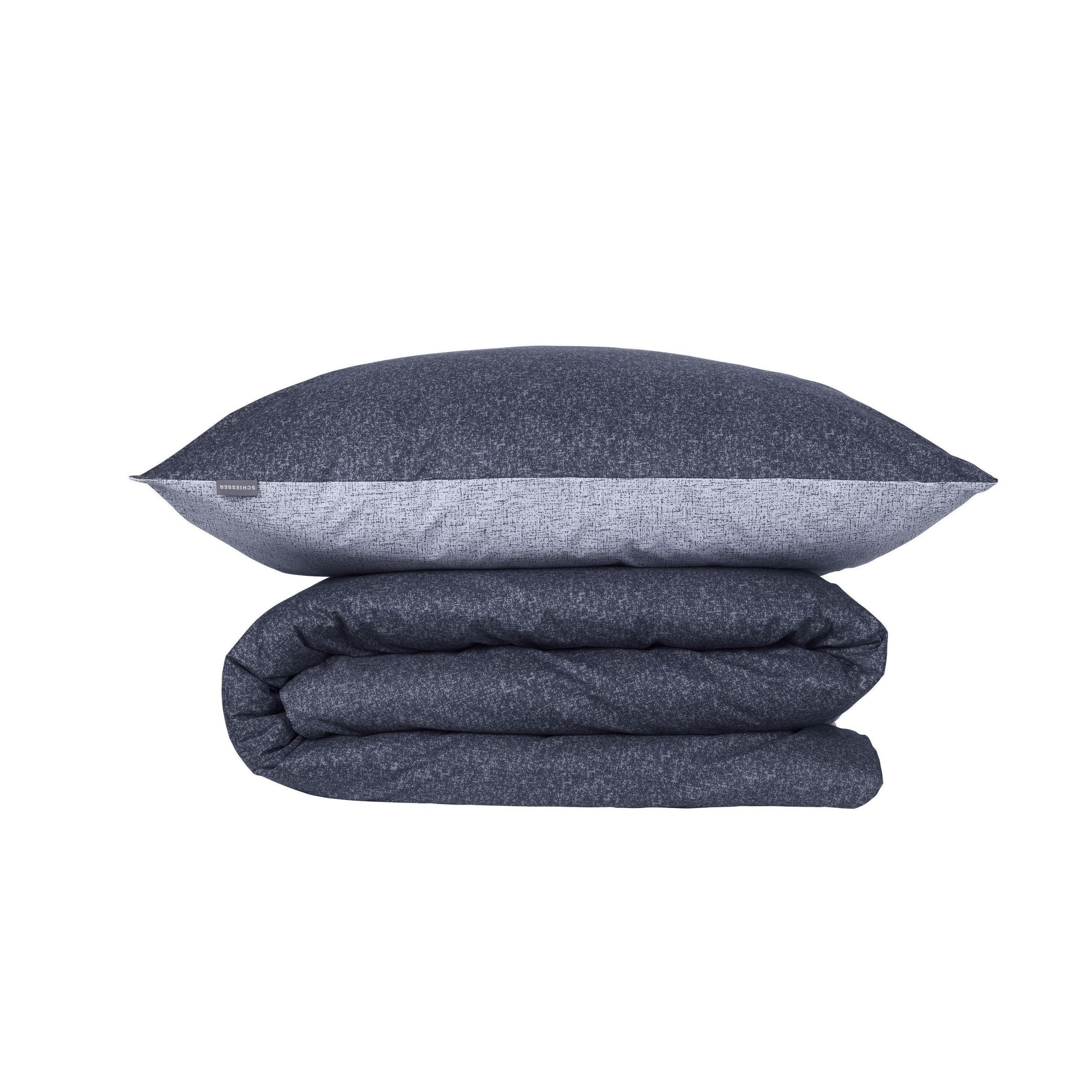 BETTWÄSCHESET Vinnie - Renforcé - 2-teilig - 155 x 220 cm - Plum - Pflaume, Textil (155/220cm) - SCHIESSER