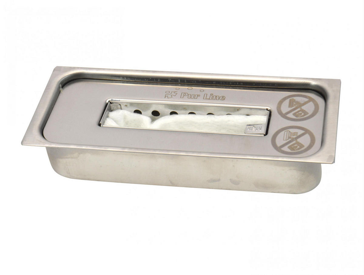 BIOETHANOL-KAMIN Weiß Tischmodell inklusive 0.18 L Brennblock - Weiß, Glas (35/15/18cm) - Purline