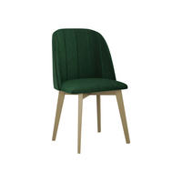 ESSZIMMERSTUHL Monti III Pik Gerade - Sonoma Eiche/Grün, Holz/Textil (48/83/55cm) - MIRJAN24