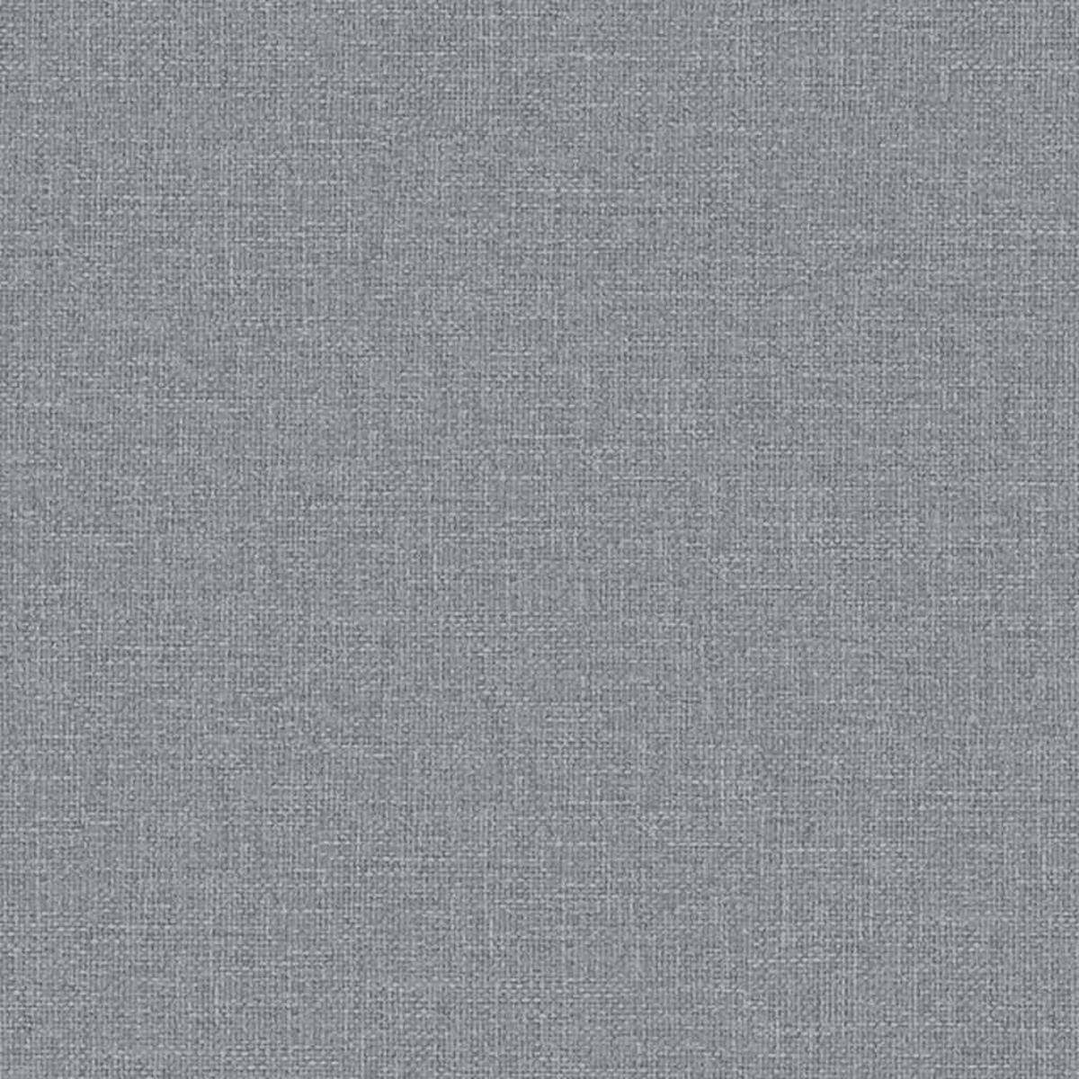 RELAXSESSEL Hellgrau Stoff - Hellgrau, Textil (99/84/74cm) - vidaXL